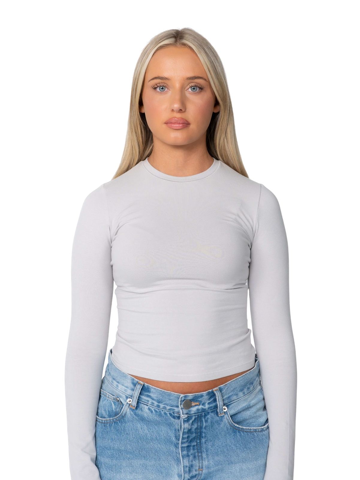 Shape L/S - moongrey