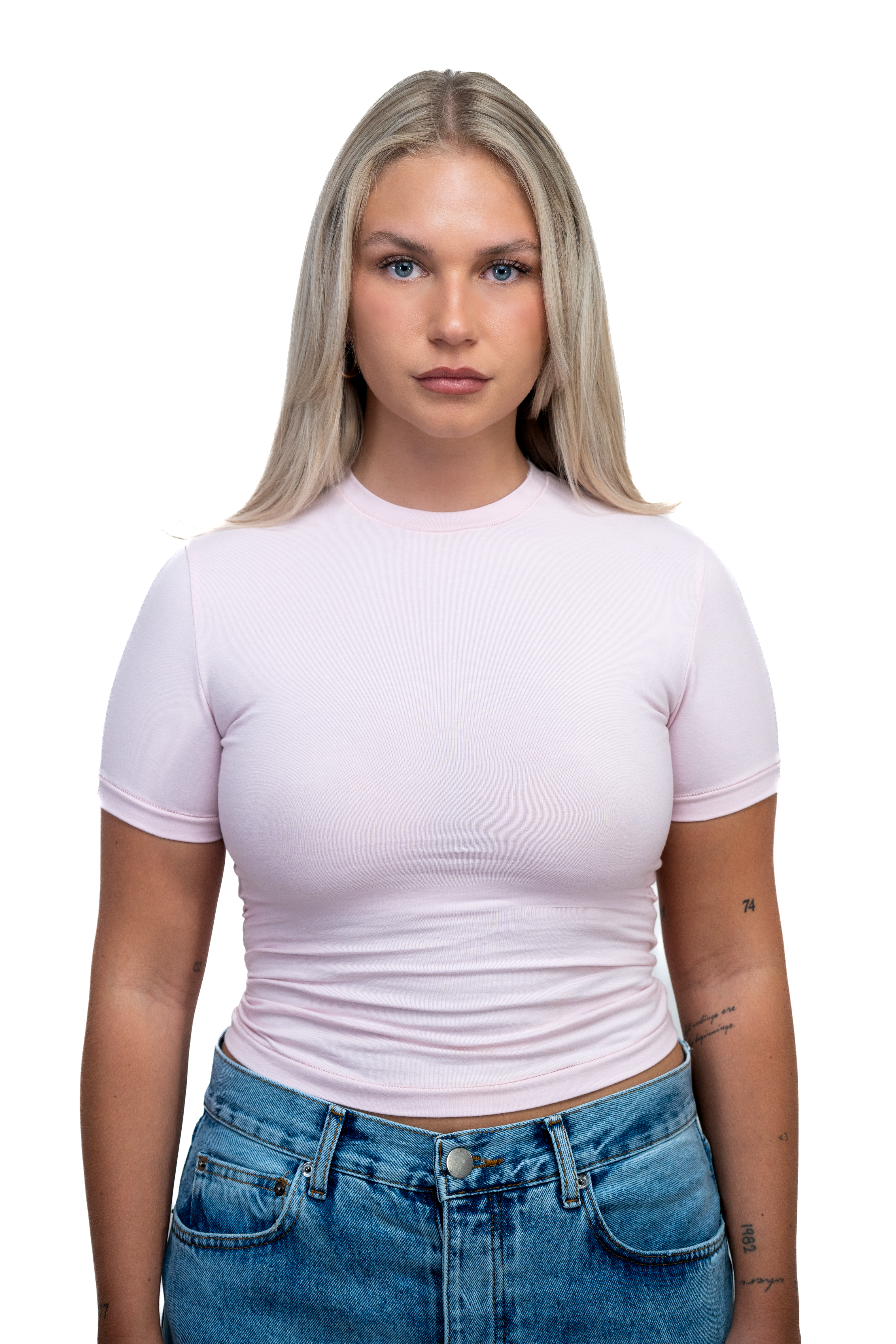 Shape Tee - Soft Rose