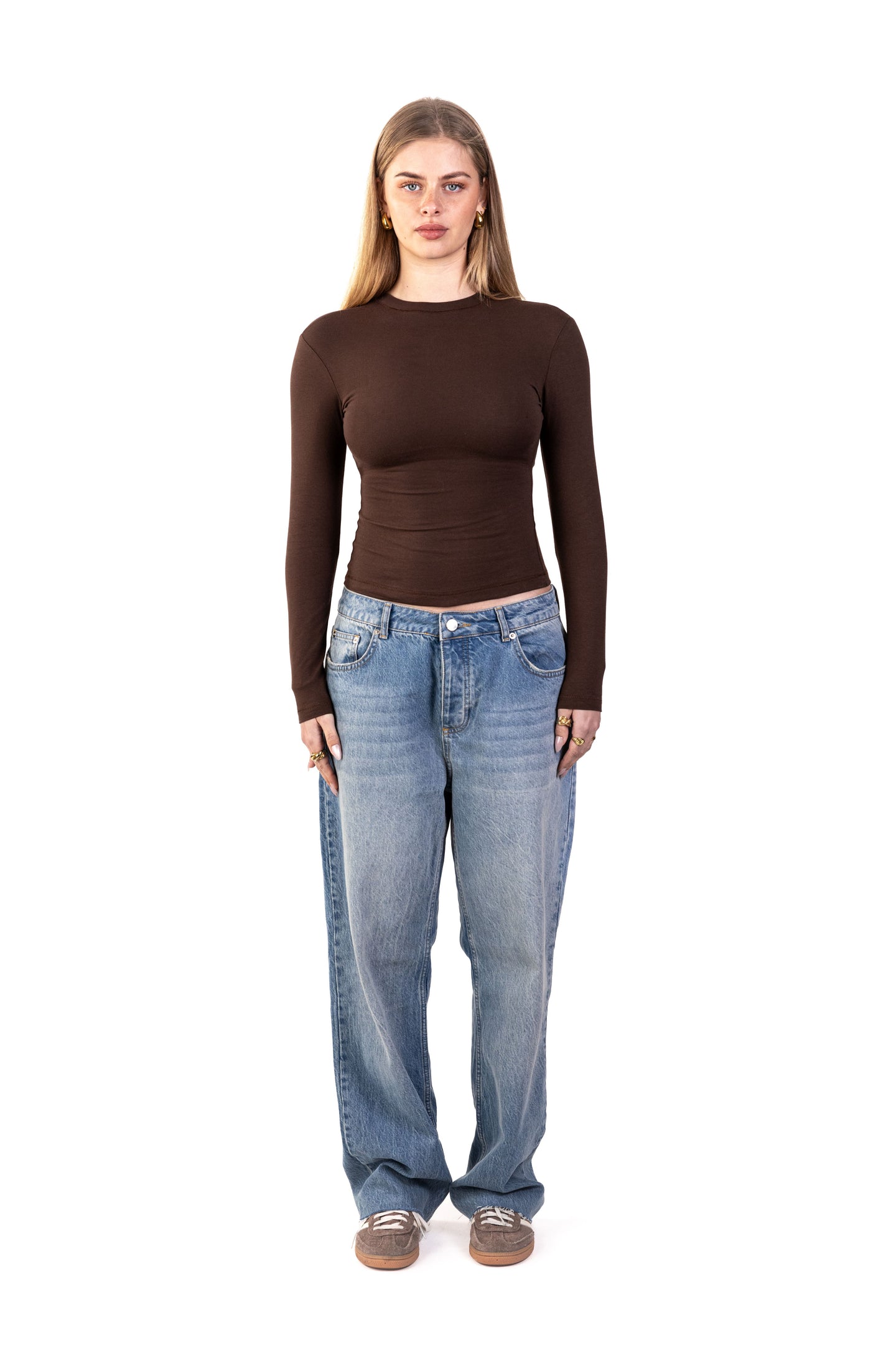 shape wear t-shirt braun