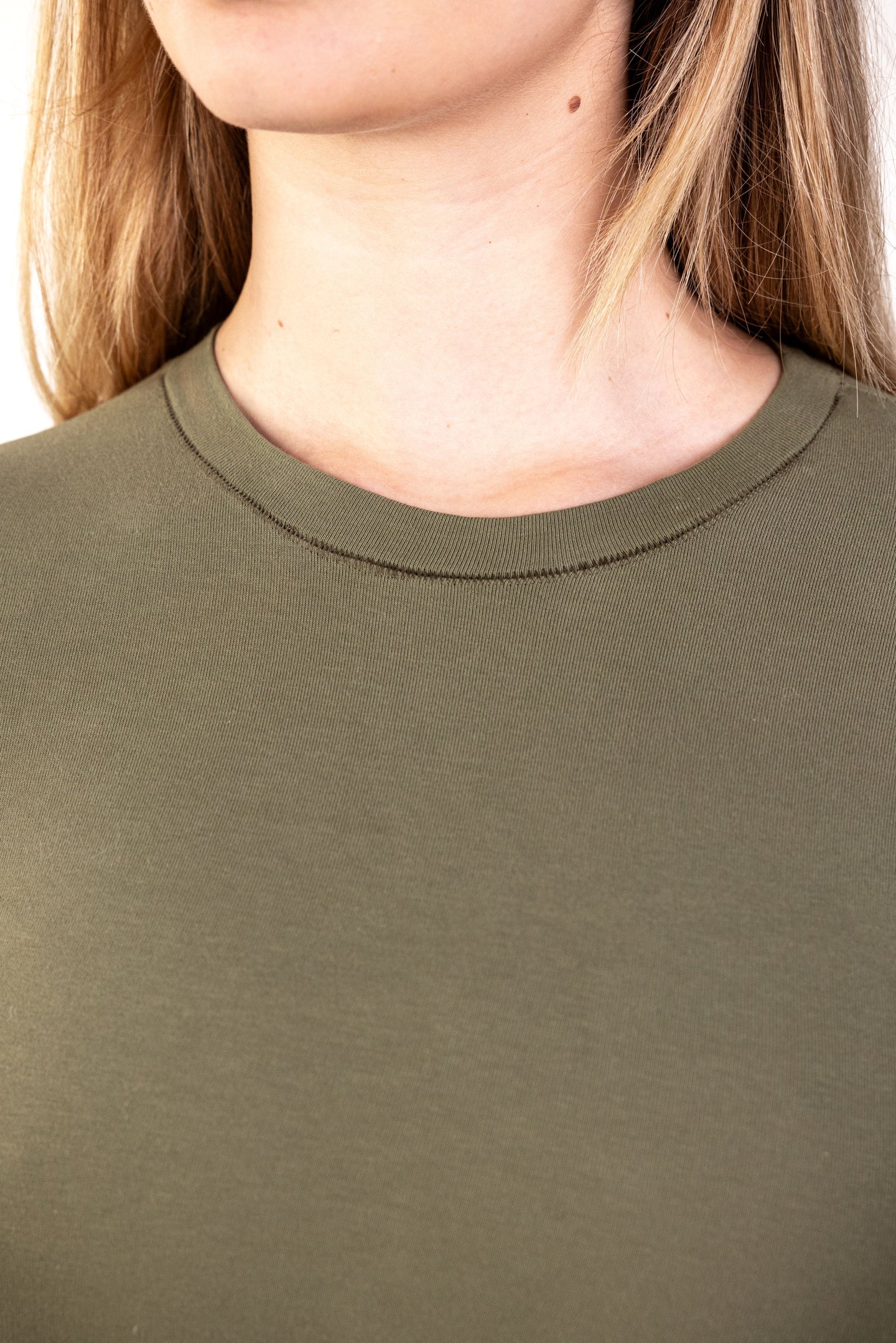 Shape L/S - olive green