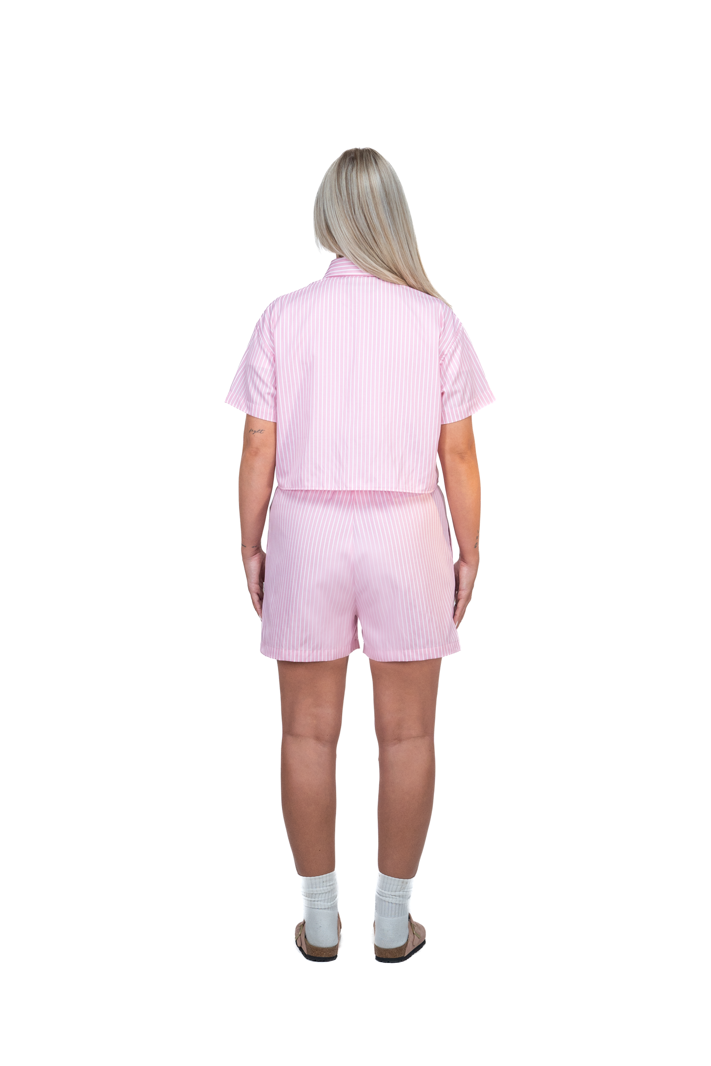 Striped Set - blush pink