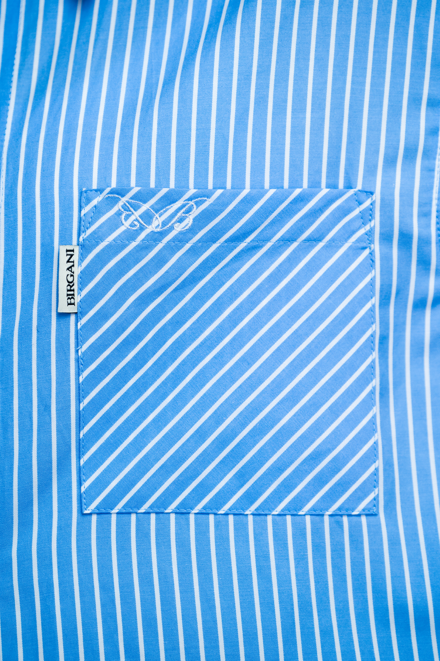 Striped Set - ocean blue